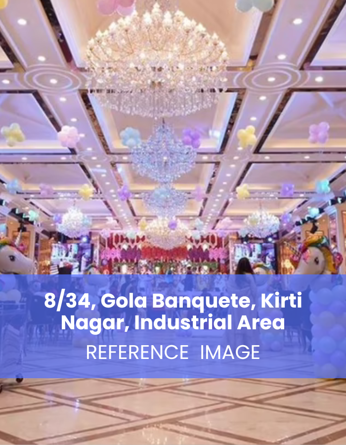 8/34, Gola Banquete, Kirti Nagar, Industrial Area