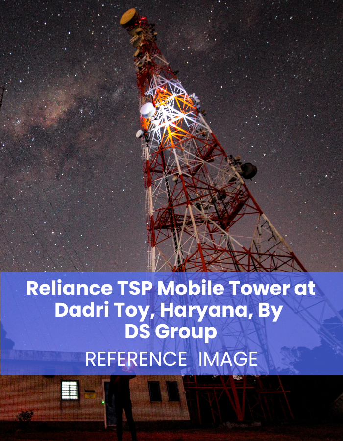 Reliance TSP Mobile Tower at Dadri Toy,